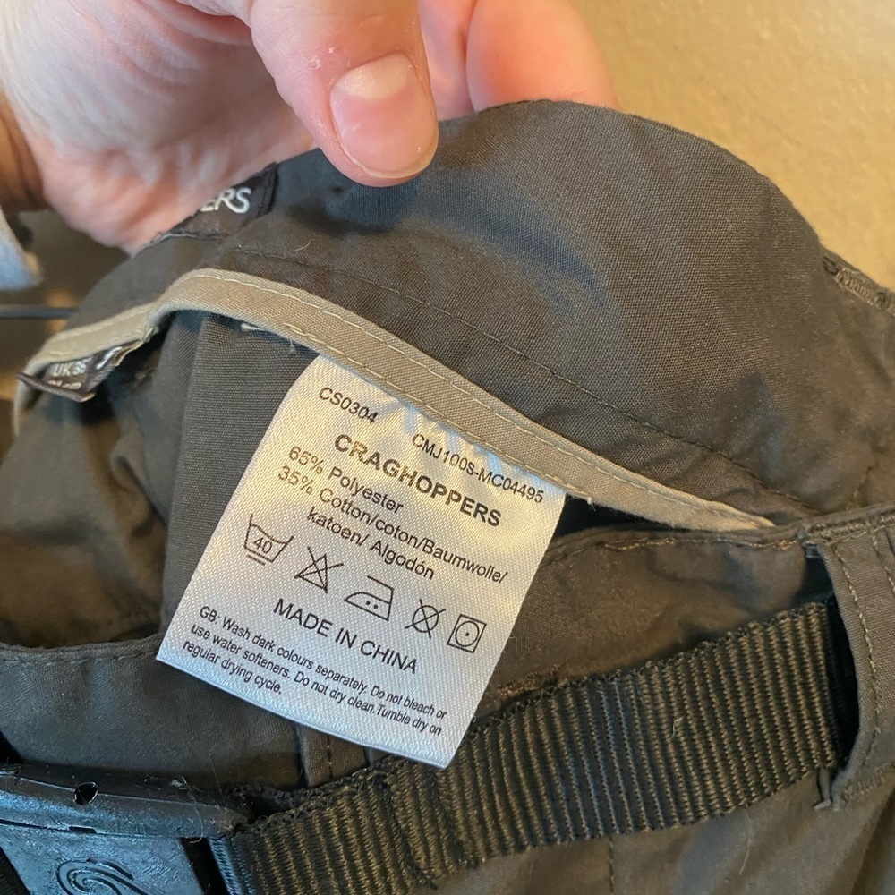 Craghoppers Classic Kiwi TRS Bark Outdoor Trousers Pants - Picture 3 of 8